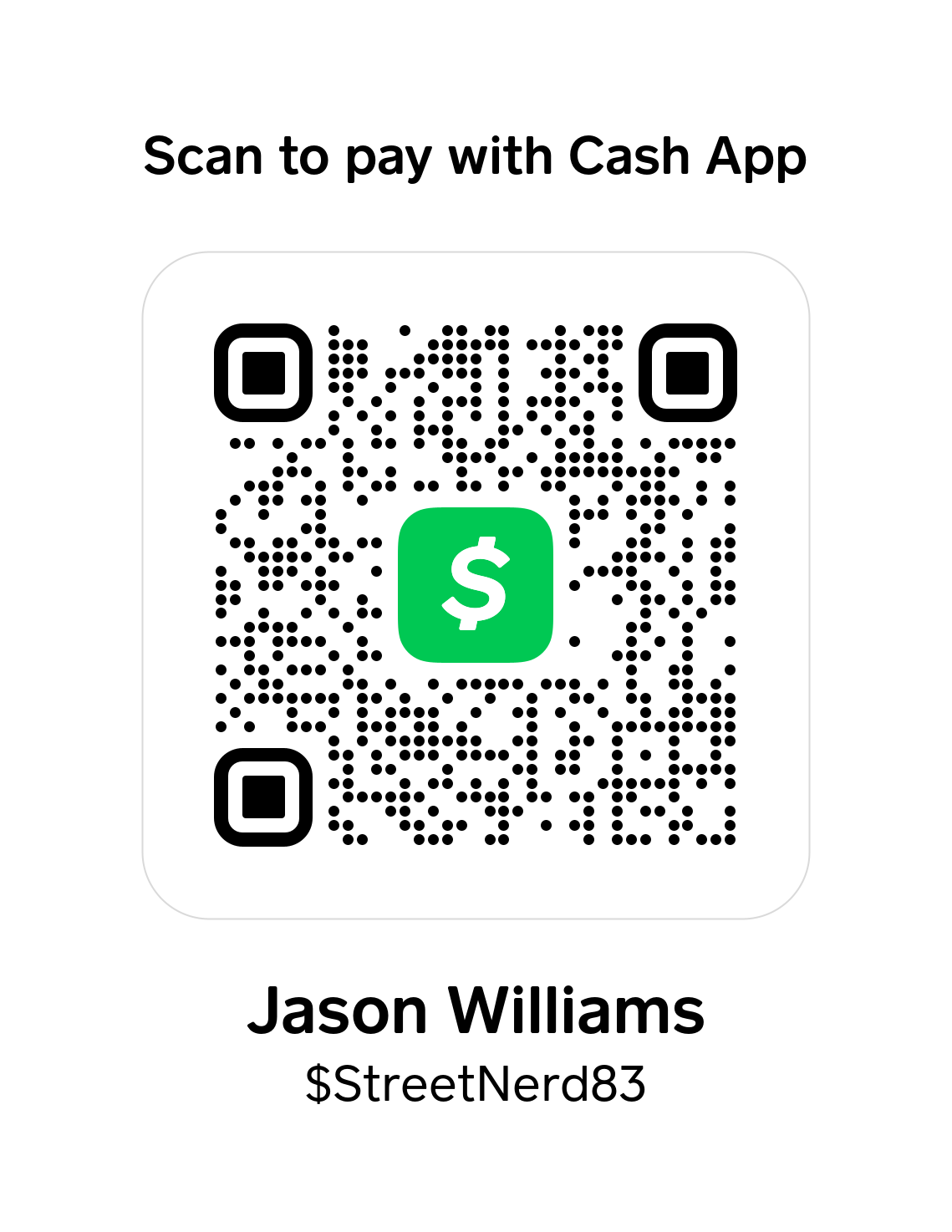 Cash App QR code